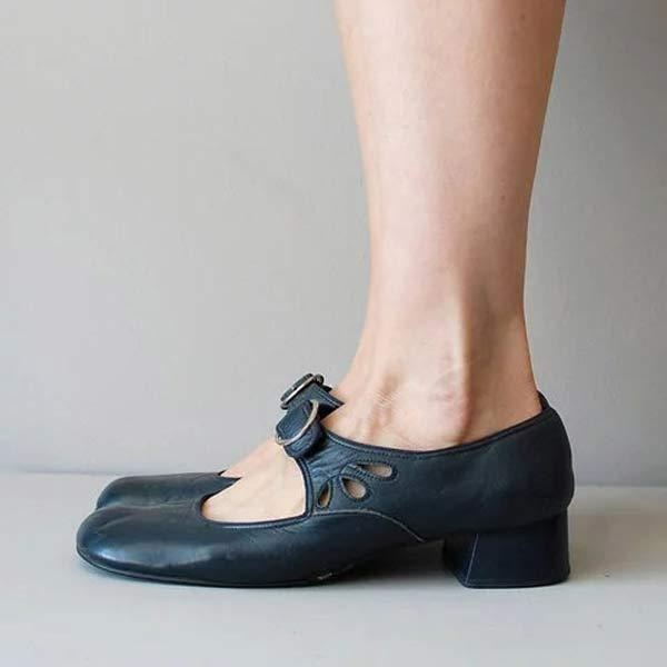 Eleganckie damskie buty wiosenne z regulowanymi paskami
